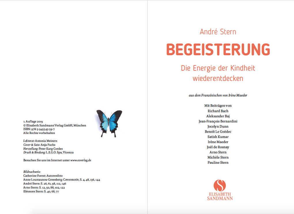 Weitere Ansicht: Begeisterung | André Stern