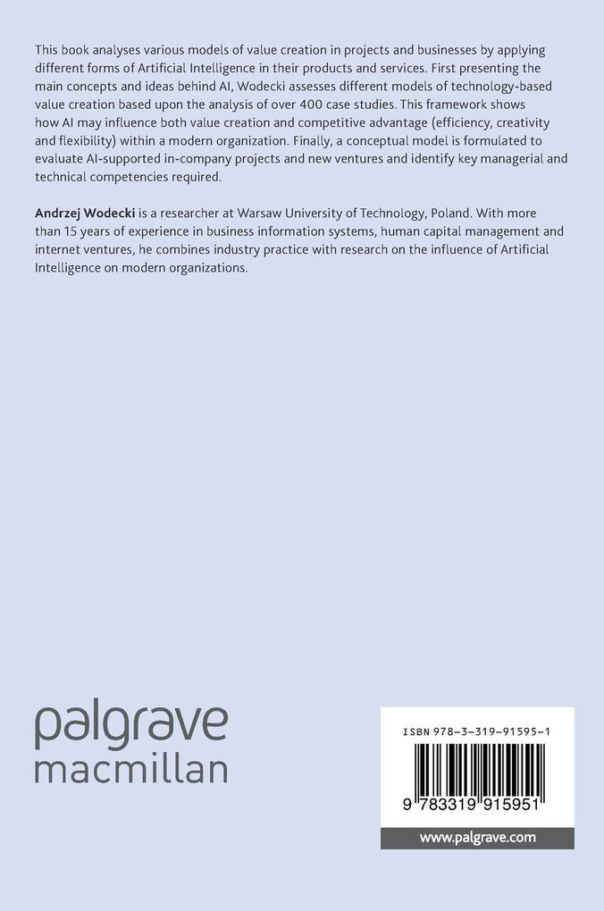 Weitere Ansicht: Artificial Intelligence in Value Creation | Andrzej Wodecki