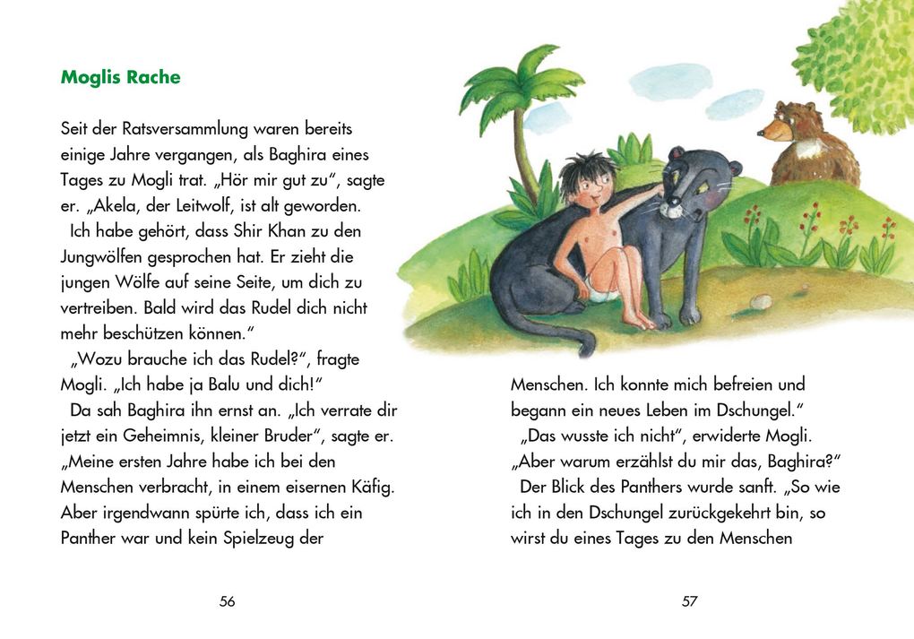 Weitere Ansicht: LESEZUG/Klassiker: Das Dschungelbuch | Kai Aline Hula, Rudyard Kipling