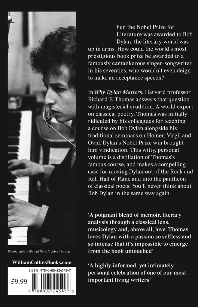 Weitere Ansicht: Why Dylan Matters | Richard F. Thomas