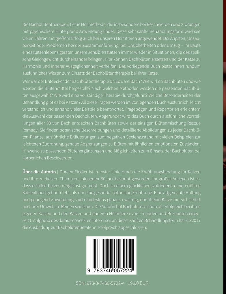Weitere Ansicht: Bachblüten für Katzen | Doreen Fiedler