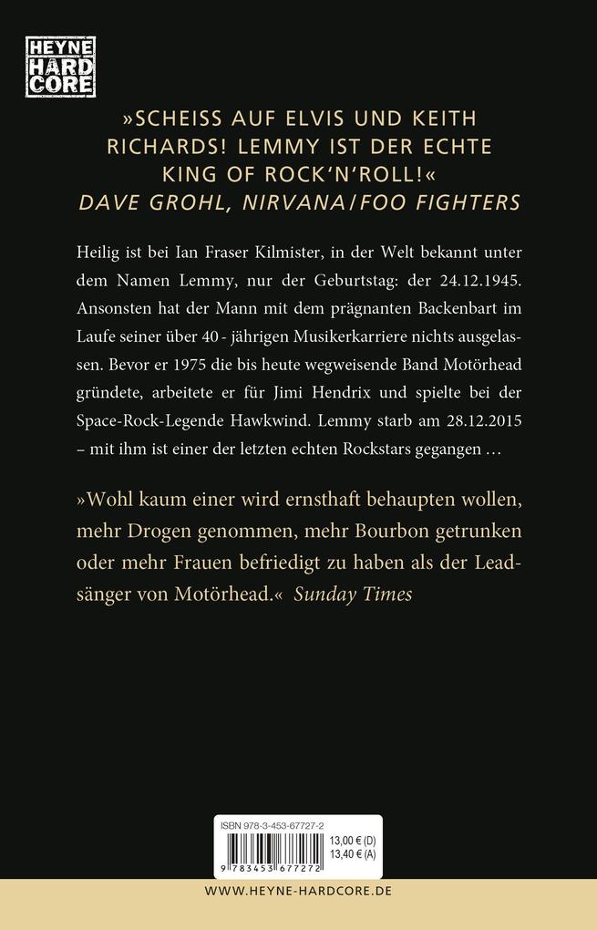 Weitere Ansicht: Lemmy - White Line Fever | Lemmy Kilmister