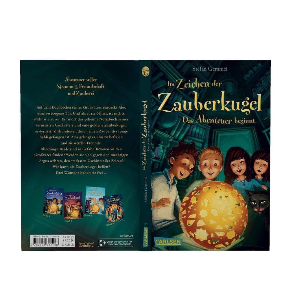 Weitere Ansicht: Im Zeichen der Zauberkugel 1: Das Abenteuer beginnt | Stefan Gemmel