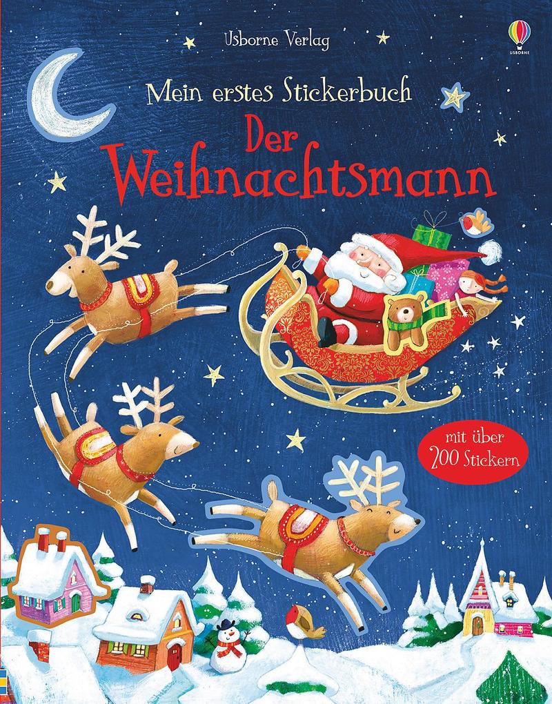 Produktbild: Mein erstes Stickerbuch: Der Weihnachtsmann | Sam Taplin