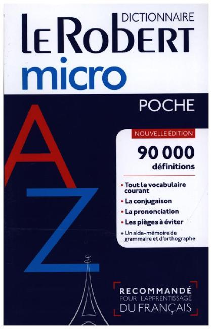 Produktbild: Dictionnaire Le Robert Micro poche
