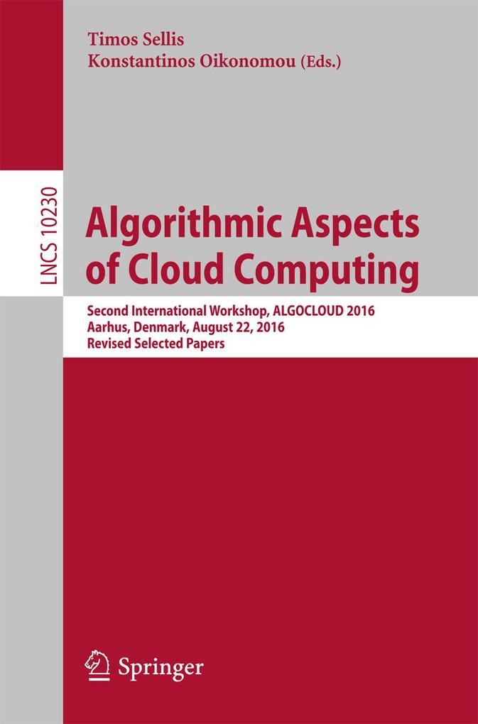 Produktbild: Algorithmic Aspects of Cloud Computing