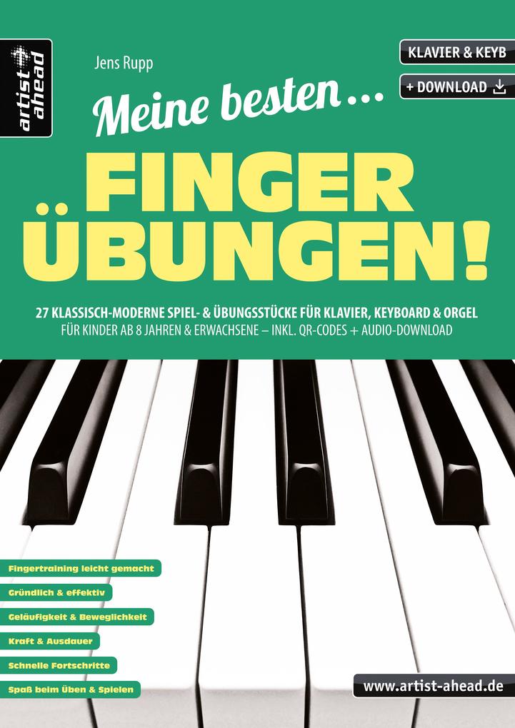 Produktbild: Meine besten Fingerübungen! | Jens Rupp