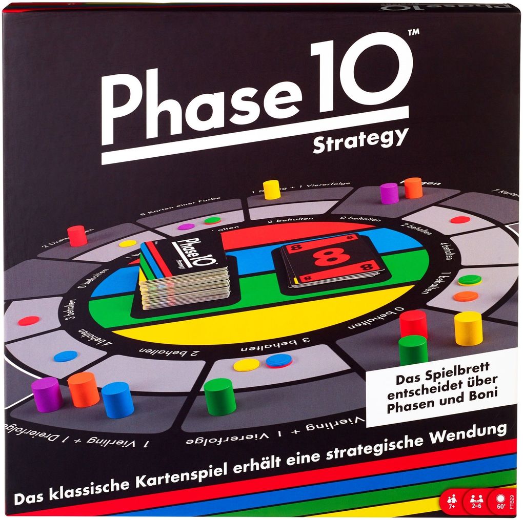 Produktbild: Mattel Games - Phase 10 Strategy