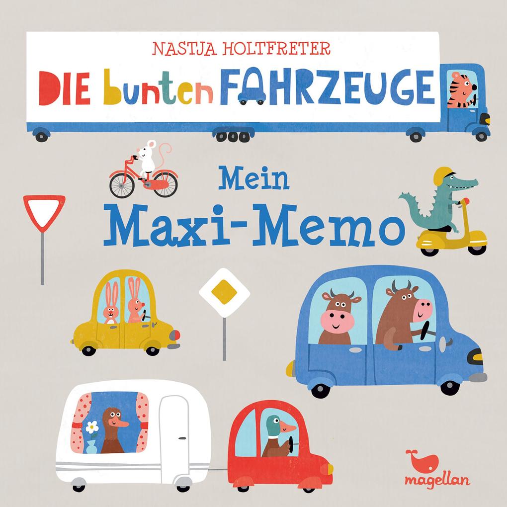 Produktbild: Die bunten Fahrzeuge - Mein Maxi-Memo