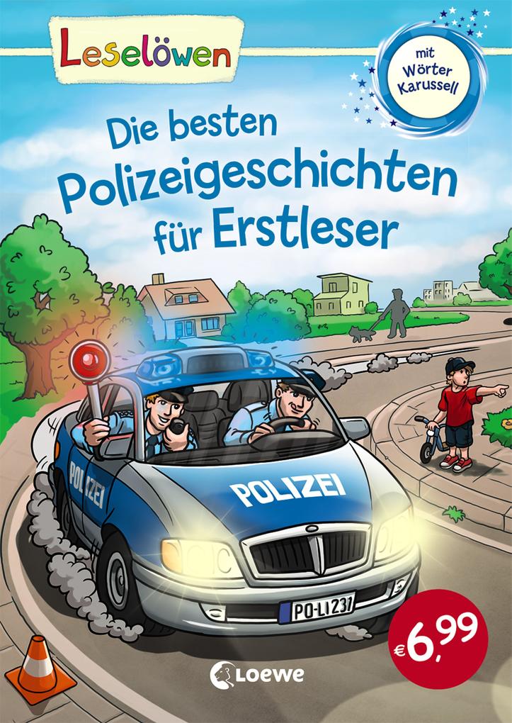 Produktbild: Leselöwen - Die besten Polizeigeschichten für Erstleser