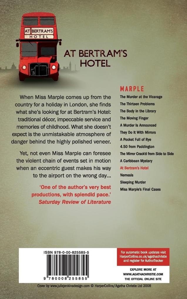 Weitere Ansicht: At Bertram's Hotel | Agatha Christie
