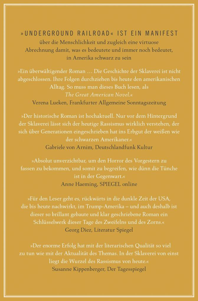 Weitere Ansicht: Underground Railroad | Colson Whitehead