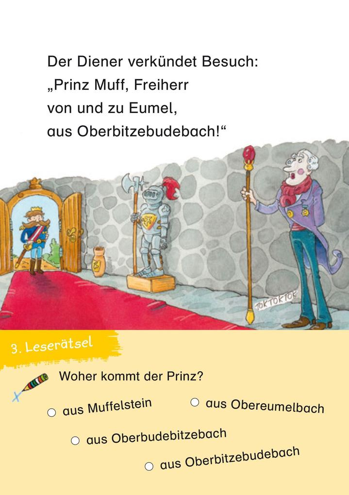 Weitere Ansicht: Duden Leseprofi - Der superspannende 3-Minuten-Leserätsel-Block für Erstleser | Susanna Moll
