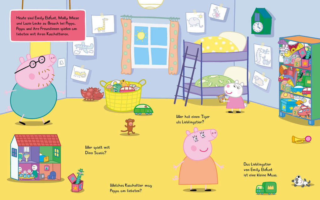 Weitere Ansicht: Peppa Pig Magnet-Spiel-Buch | Laura Teller, Schwager & Steinlein Verlag