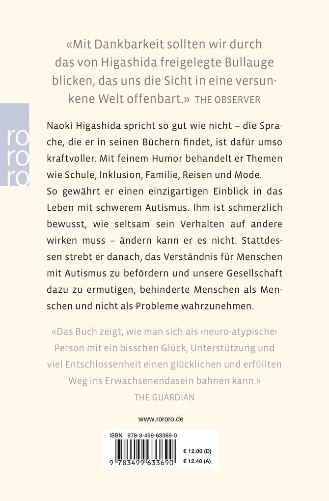 Weitere Ansicht: Sieben Mal hinfallen, acht Mal aufstehen | Naoki Higashida
