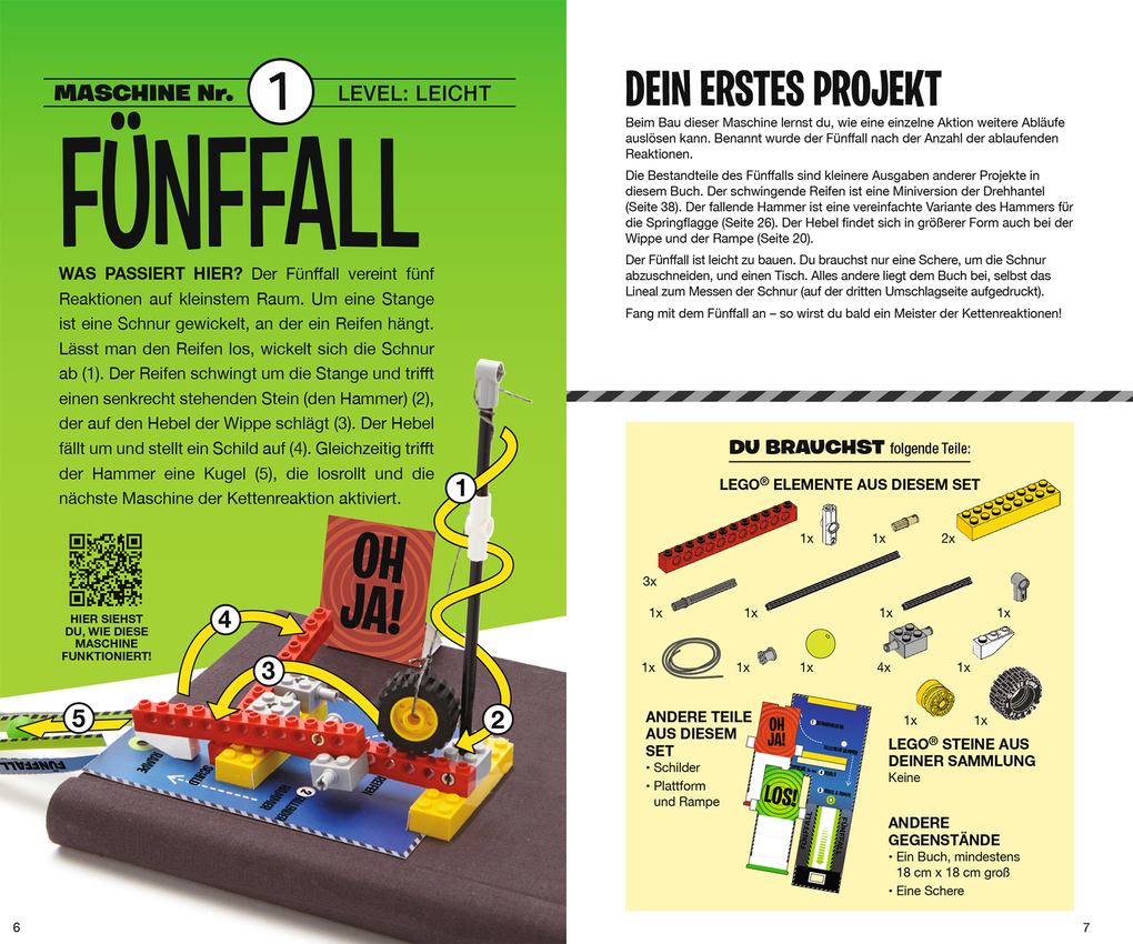 Weitere Ansicht: LEGO® Kettenreaktionen: Baue dir 10 bewegliche Maschinen | Pat Murphy