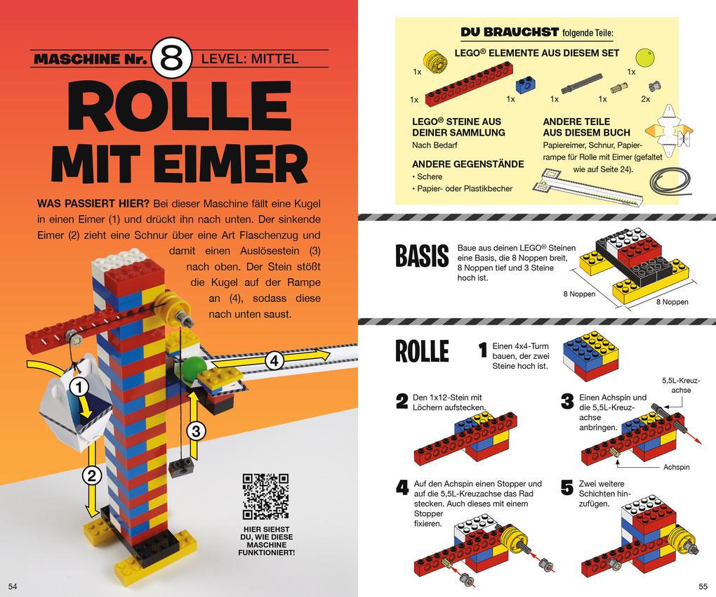 Weitere Ansicht: LEGO® Kettenreaktionen: Baue dir 10 bewegliche Maschinen | Pat Murphy