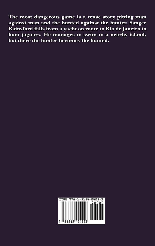 Weitere Ansicht: The Most Dangerous Game | Richard Connell