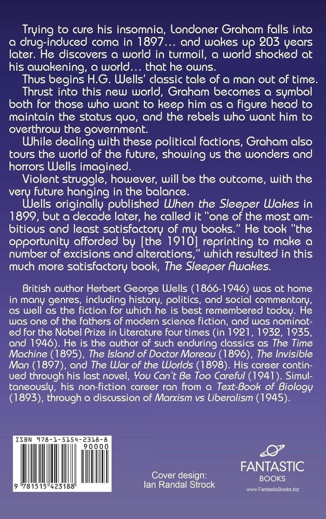 Weitere Ansicht: The Sleeper Awakes | H. G. Wells