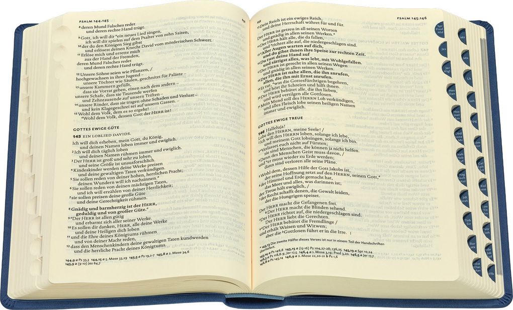 Weitere Ansicht: Lutherbibel - Ausgabe mit Griffregister