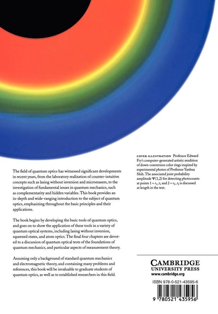 Weitere Ansicht: Quantum Optics | Marlan O. Scully, Muhammad Suhail Zubairy, Scully