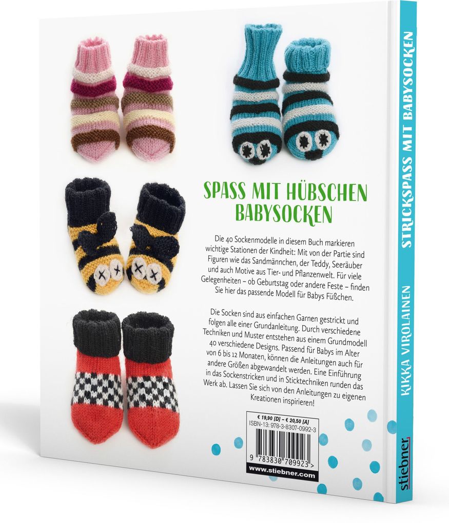 Weitere Ansicht: Strickspaß mit Babysocken | Kikka Virolainen