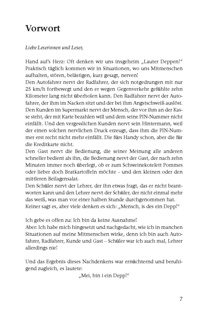 Weitere Ansicht: Mei, bin i a Depp! | Toni Lauerer