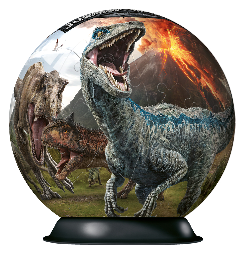 Weitere Ansicht: Ravensburger 3D Puzzle 11757 - Puzzle-Ball Jurassic World - Puzzle-Ball für Dinosaurier-Fans ab 6 Jahren