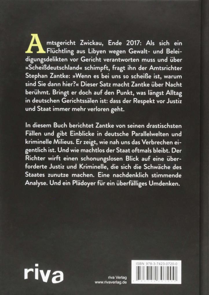 Weitere Ansicht: "Wenn Deutschland so scheiße ist, warum sind Sie dann hier?" | Stephan Zantke