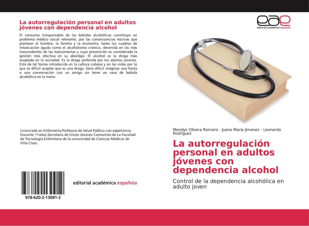 La autorregulación personal en adultos jóvenes con dependencia alcohol als Taschenbuch