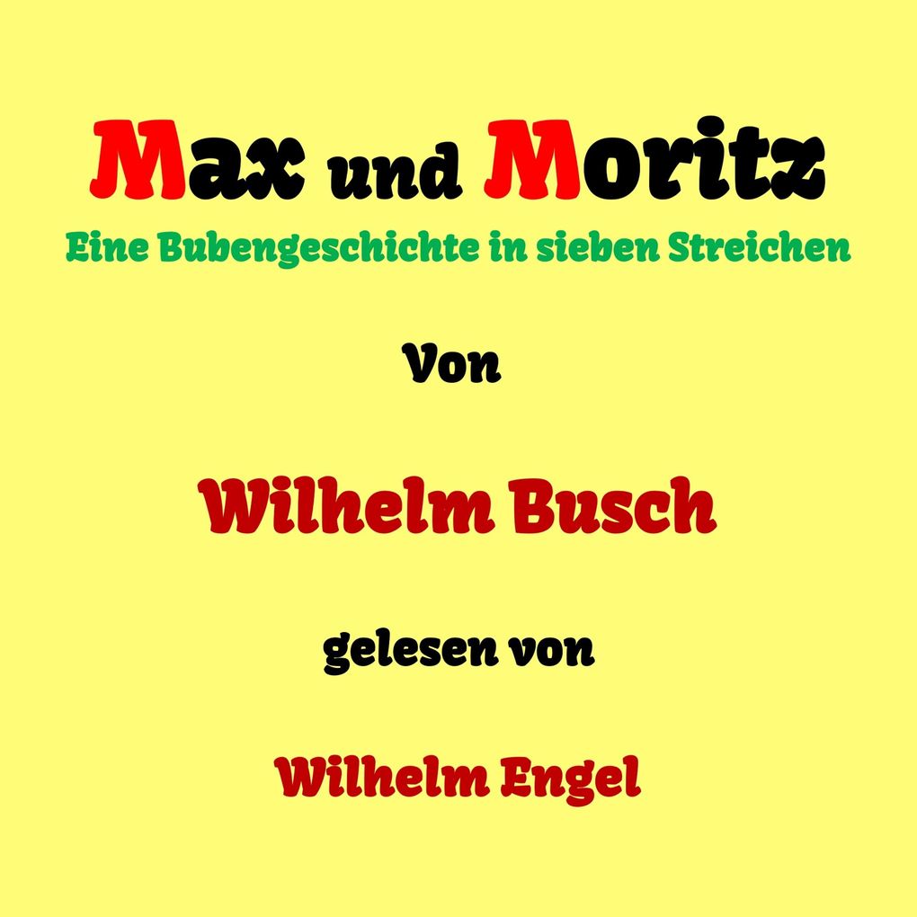 Produktbild: Max und Moritz | Wilhelm Busch