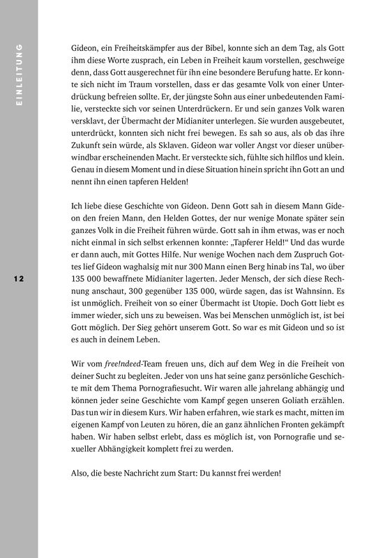 Weitere Ansicht: Frei. Mann. Sein.