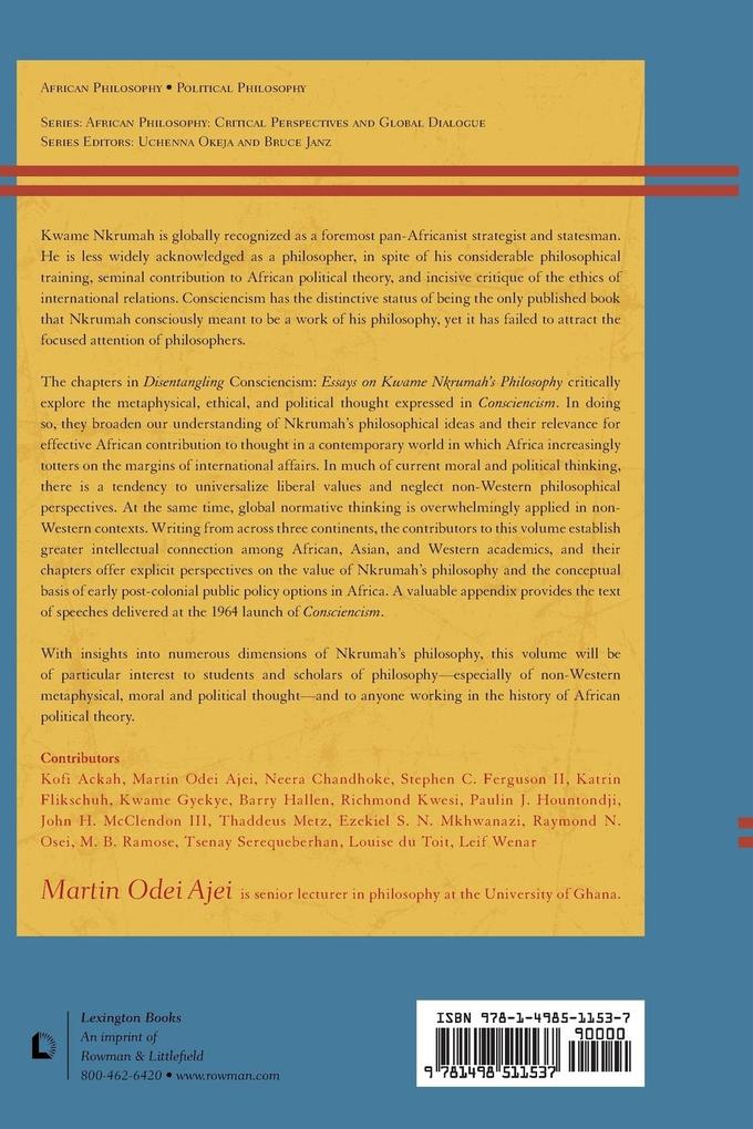 Weitere Ansicht: Disentangling Consciencism