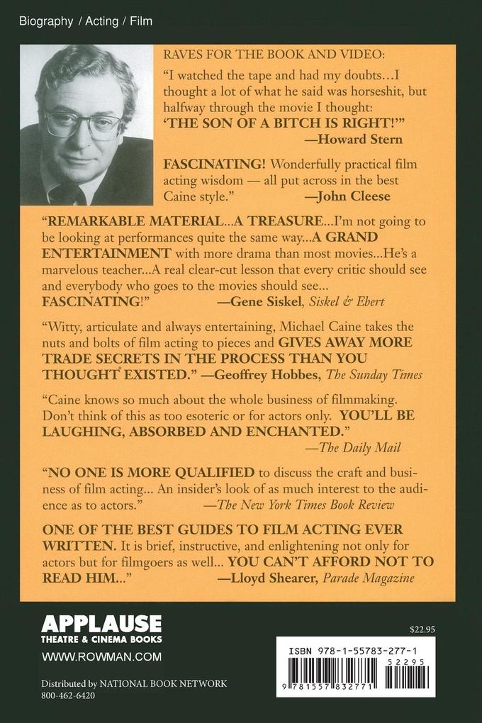 Weitere Ansicht: Acting in Film | Michael Caine