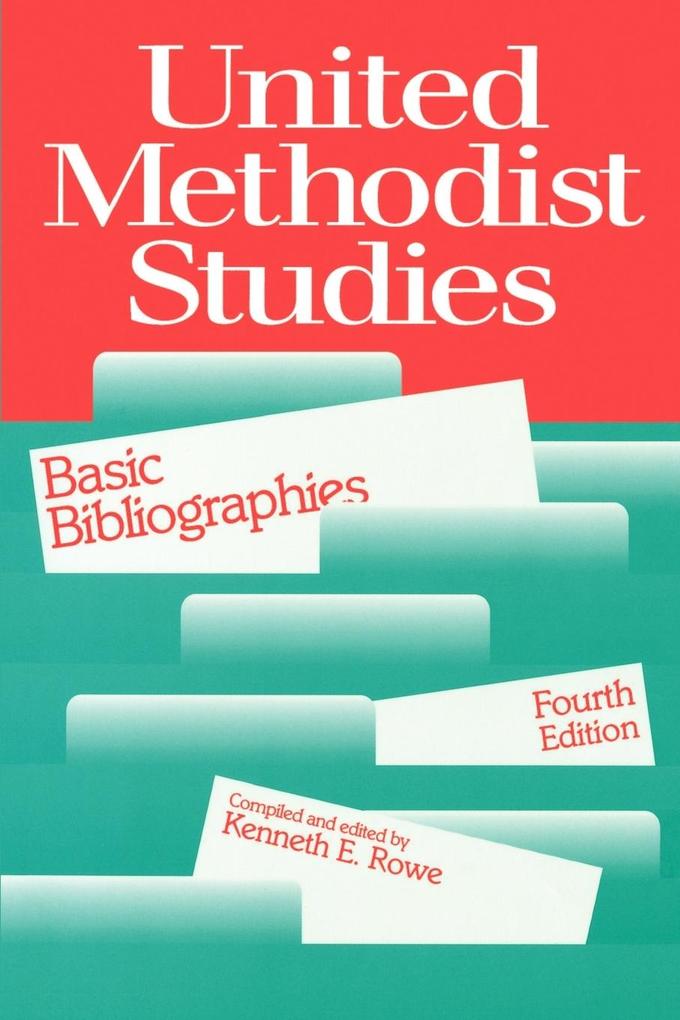 United Methodist Studies als Taschenbuch