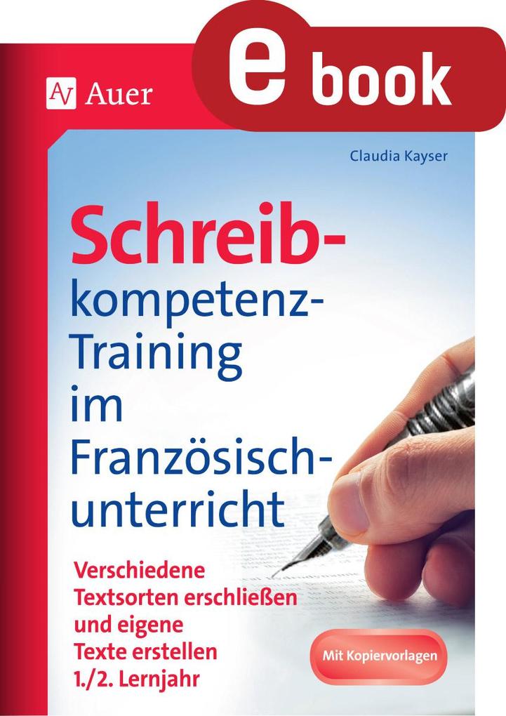 Produktbild: Schreibkompetenz-Training im Französischunterricht | Claudia Kayser