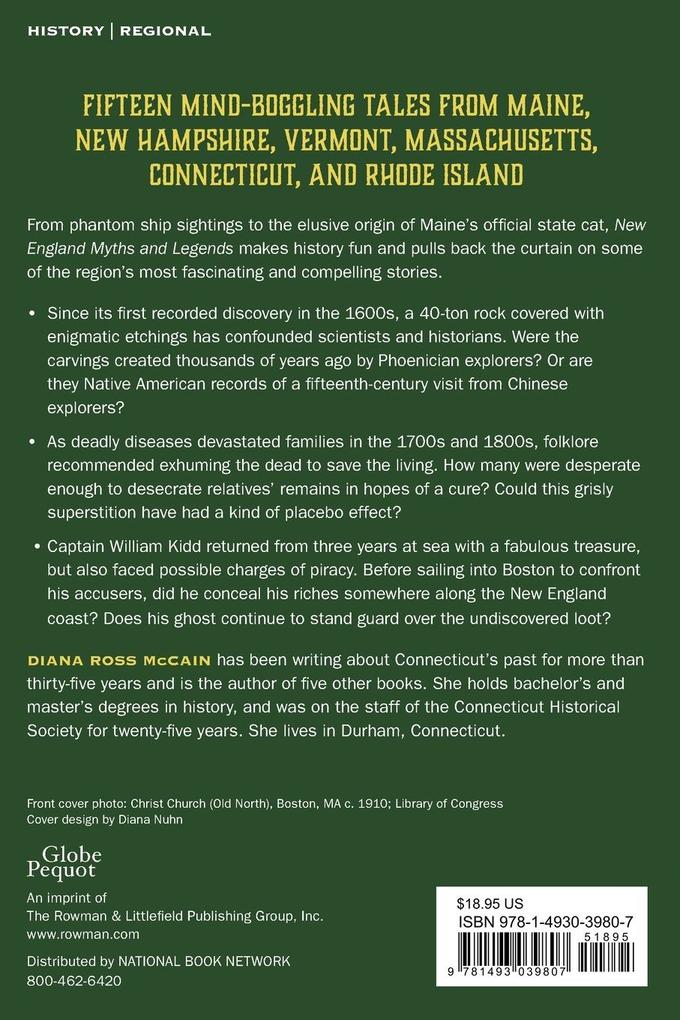 Weitere Ansicht: New England Myths and Legends | Diana Ross Mccain