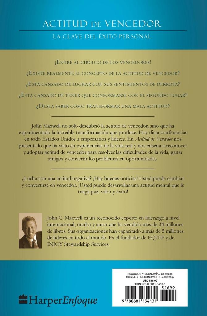 Weitere Ansicht: Actitud de Vencedor | John C Maxwell