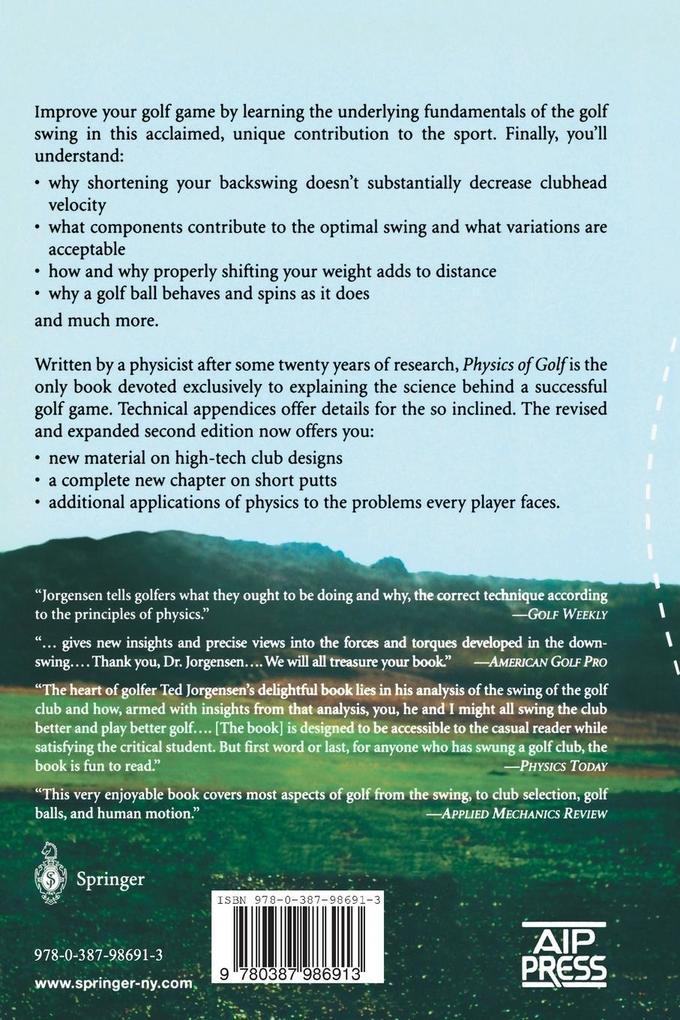 Weitere Ansicht: The Physics of Golf | Theodore P. Jorgensen