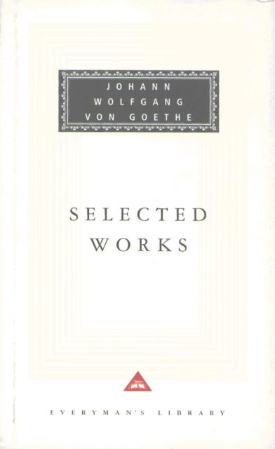 Produktbild: Selected Works | Johann Wolfgang von Goethe