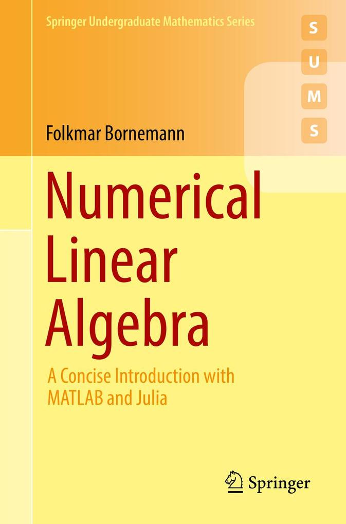 Produktbild: Numerical Linear Algebra | Folkmar Bornemann