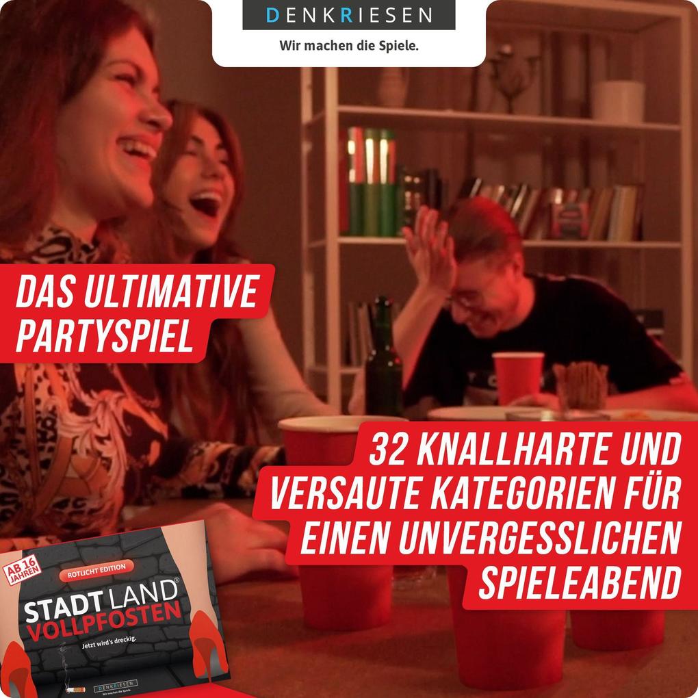 Weitere Ansicht: STADT LAND VOLLPFOSTEN® - ROTLICHT EDITION - AB 16 JAHREN | Denis Görz, Ricardo Barreto