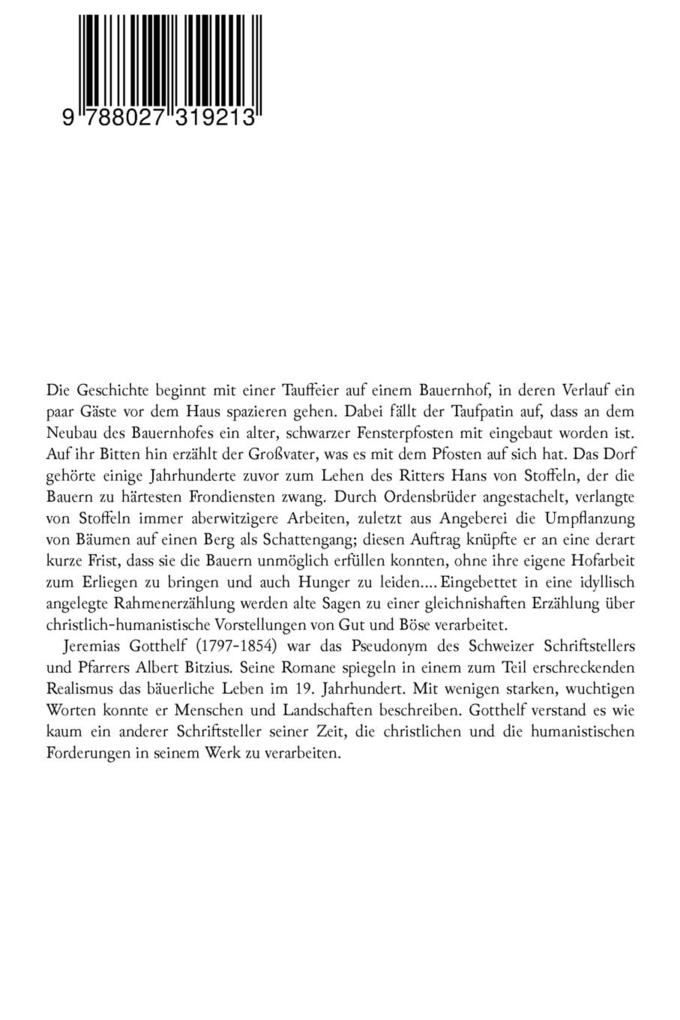 Weitere Ansicht: Die schwarze Spinne (Horror-Klassiker) | Jeremias Gotthelf