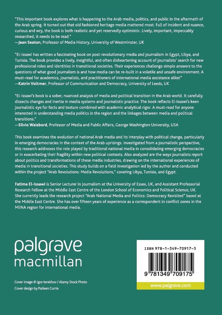 Weitere Ansicht: Arab National Media and Political Change | Fatima El-Issawi
