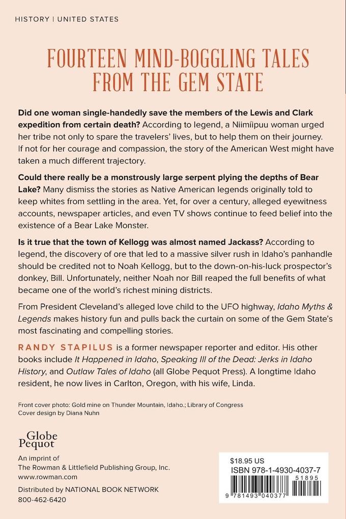 Weitere Ansicht: Idaho Myths and Legends | Randy Stapilus