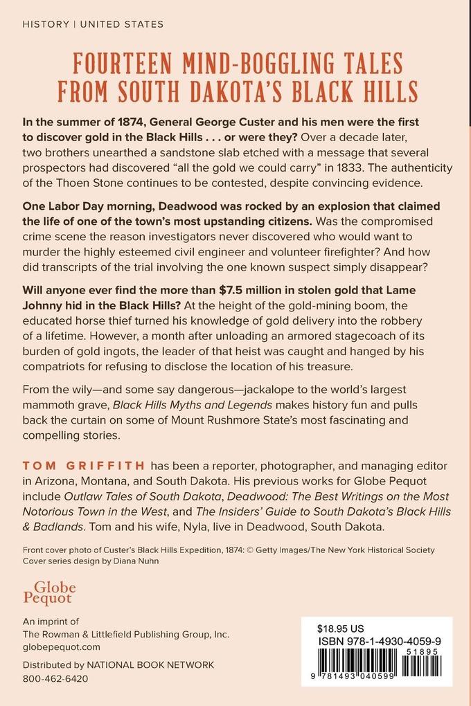 Weitere Ansicht: Black Hills Myths and Legends | T. D. Griffith