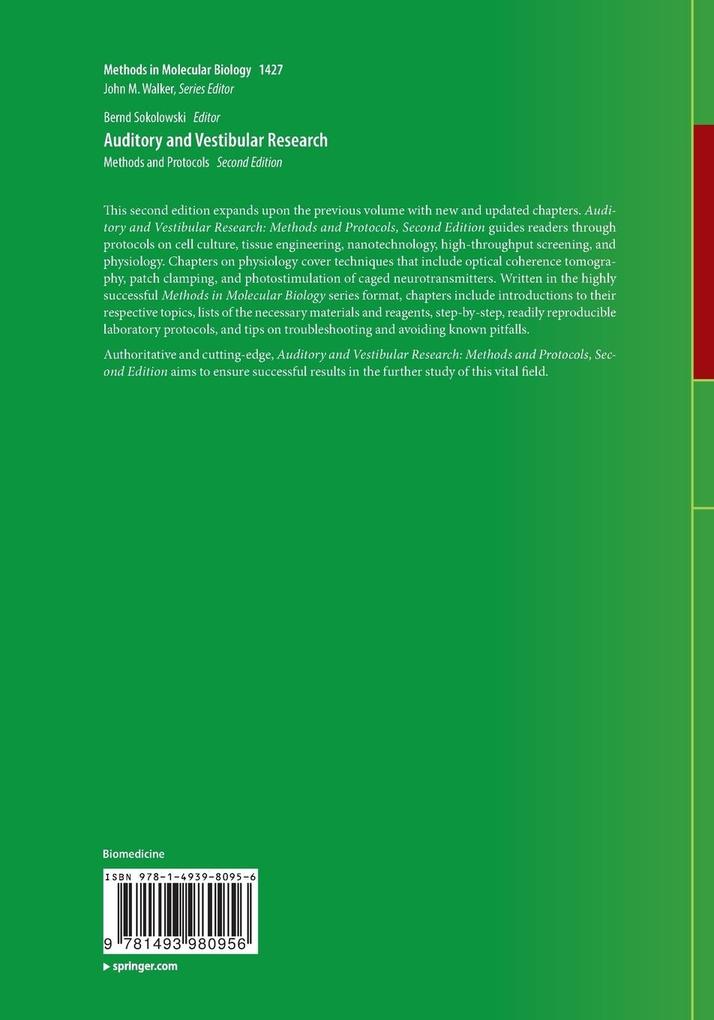 Weitere Ansicht: Auditory and Vestibular Research