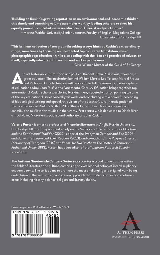 Weitere Ansicht: John Ruskin and Nineteenth-Century Education