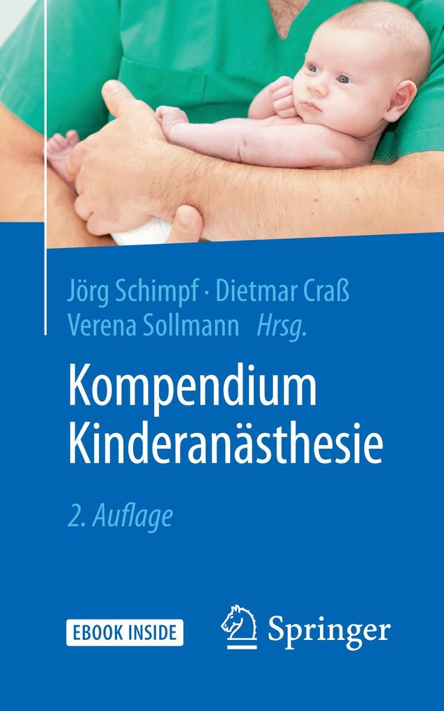 Produktbild: Kompendium Kinderanästhesie