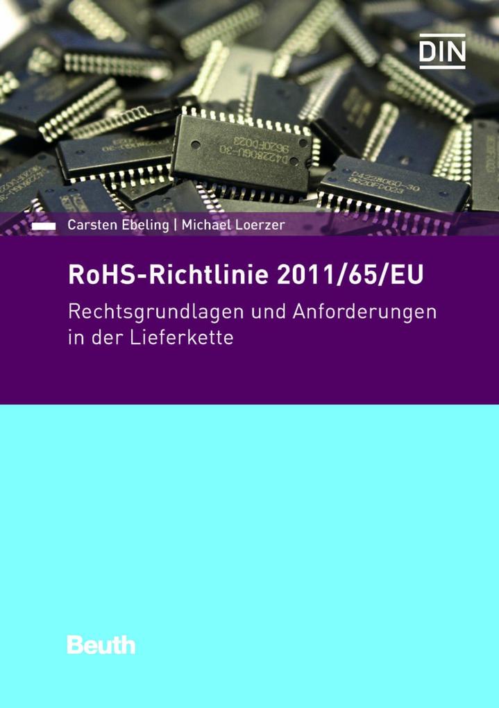 Produktbild: RoHS-Richtlinie 2011/65/EU | Carsten Ebeling, Michael Loerzer